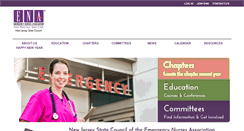 Desktop Screenshot of njena.org