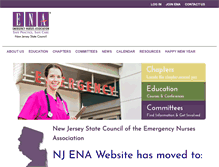 Tablet Screenshot of njena.org